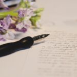 lettera penna scrittura