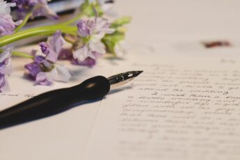 lettera penna scrittura