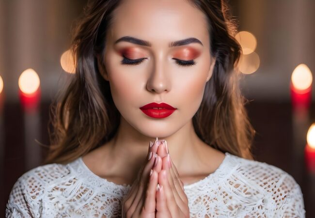 donna fede preghiera