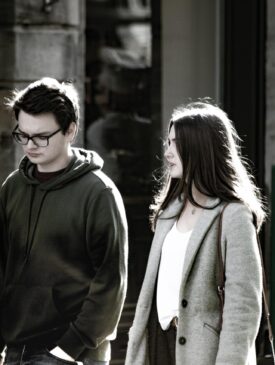 amicizia giovani coppia