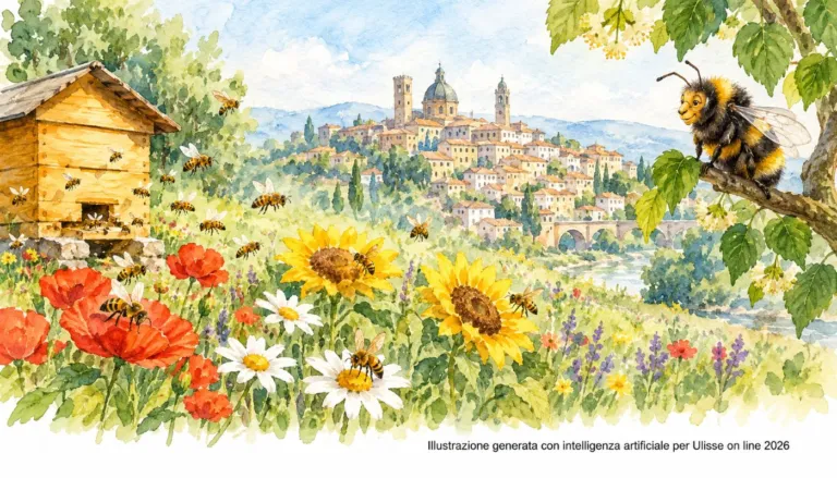 L’ape e i fiori della città