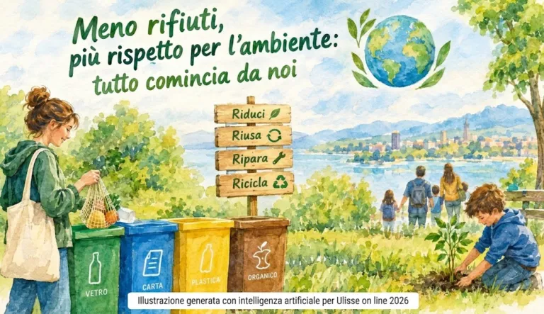 Meno rifiuti, più rispetto per l’ambiente: tutto comincia da noi